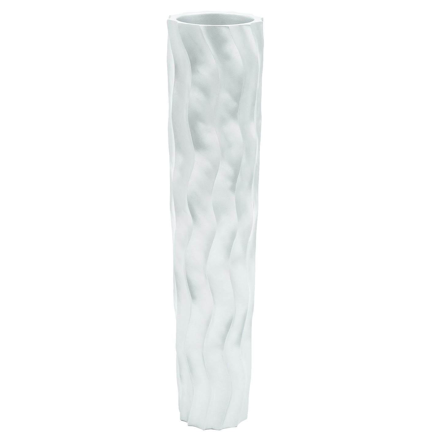 Large Mango Wood Floor Vase – Handcrafted Decorative Highlight from Thailand, 85 cm