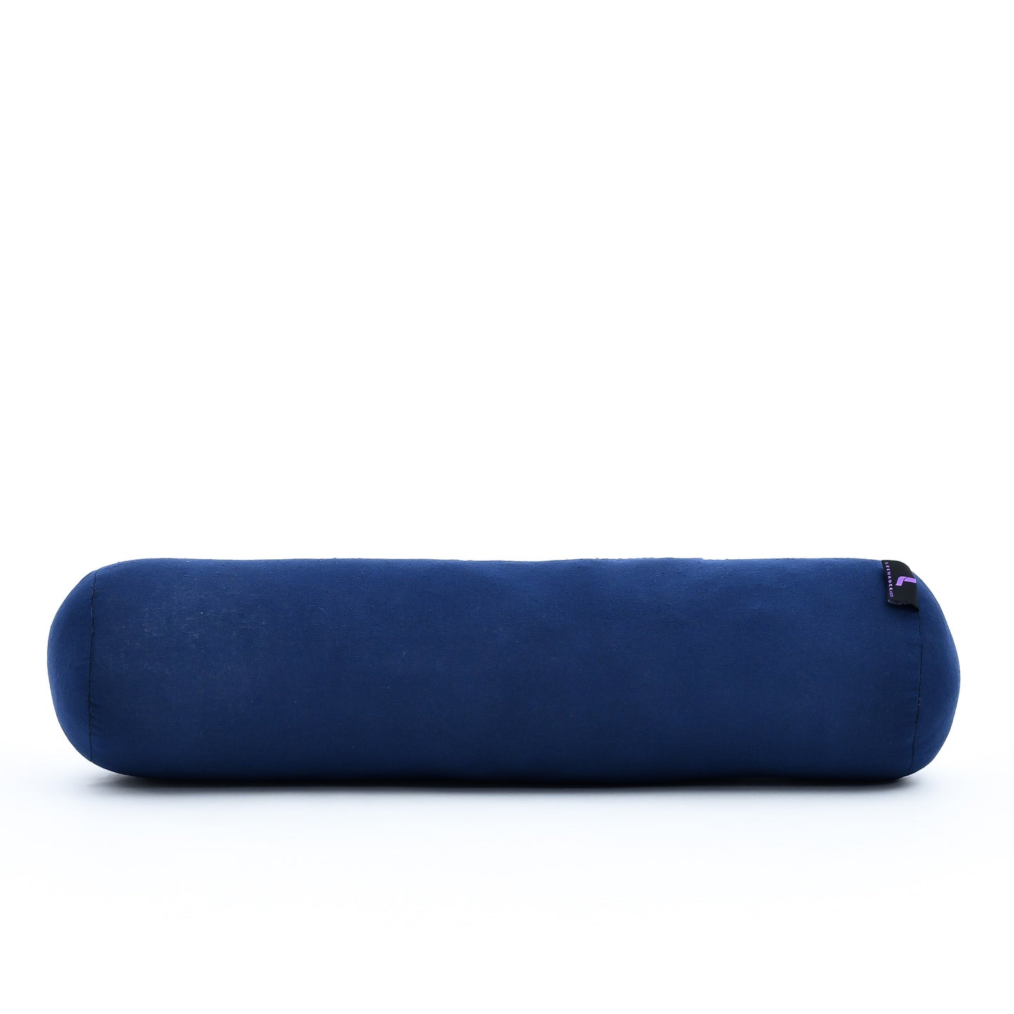 Yoga Roll Cushion – Compact Kapok Bolster & Meditation Pillow with Cotton Cover, Cl44 - blue