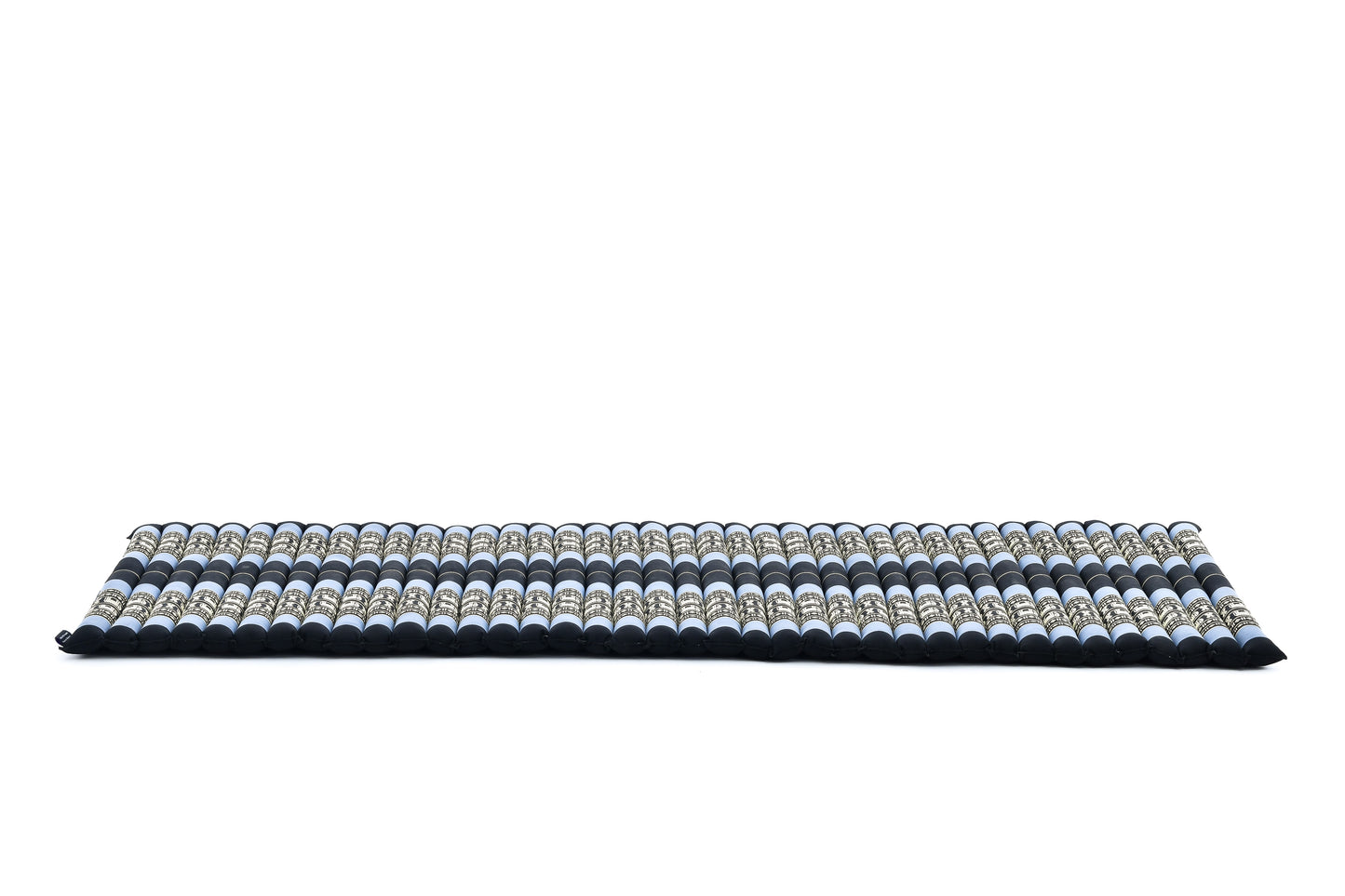 Kapok Roll-Up Mattress – Foldable Sleeping & Relax Mat with Cotton Cover for Home & Outdoor Use, Sf15 - Blue, M: 190x70 cm