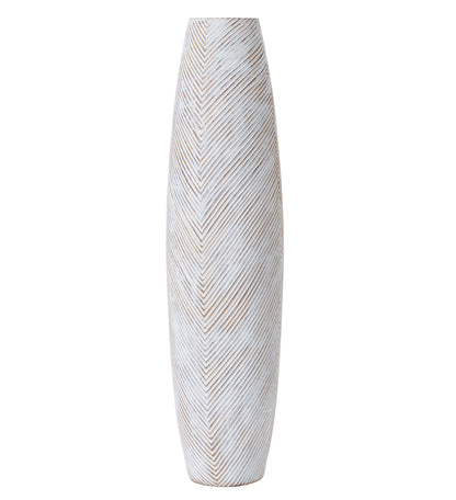 Large Resin Floor Vase – Stylish Waterproof Vase for Fresh & Dried Flowers, 65 cm