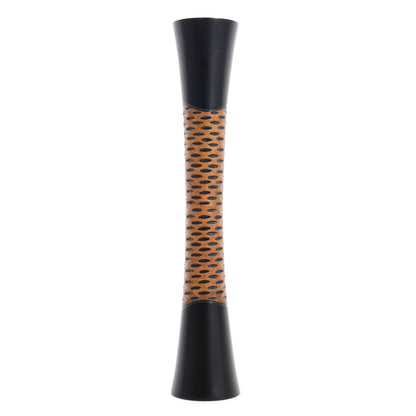 Large Mango Wood Floor Vase – Handcrafted Decorative Highlight from Thailand, 65 cm